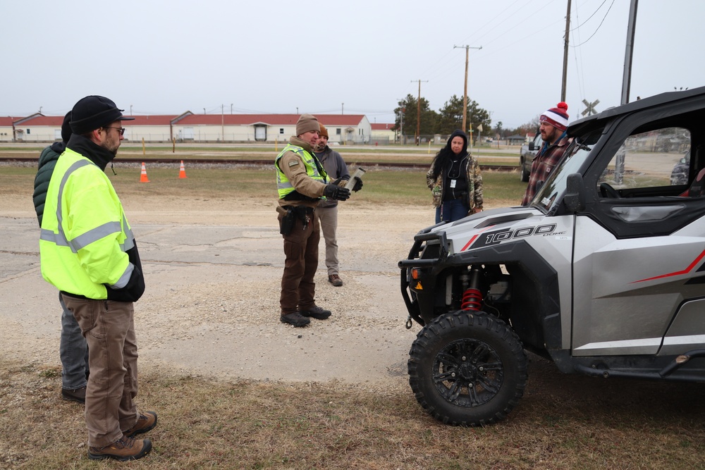 Off-road vehicle safety training at Fort McCoy