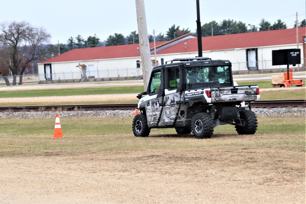 Off-road vehicle safety training at Fort McCoy