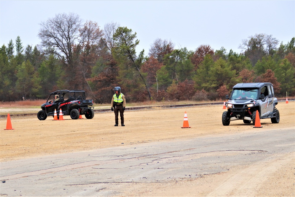 Off-road vehicle safety training at Fort McCoy