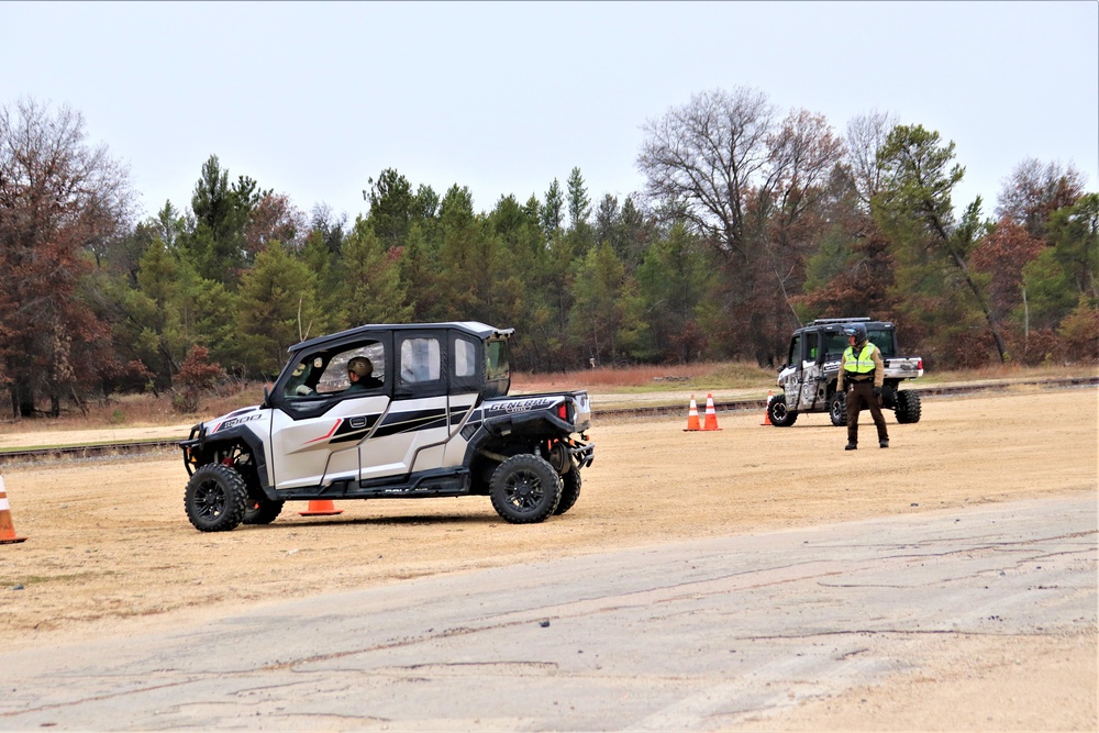 Off-road vehicle safety training at Fort McCoy