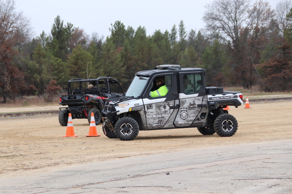 Off-road vehicle safety training at Fort McCoy