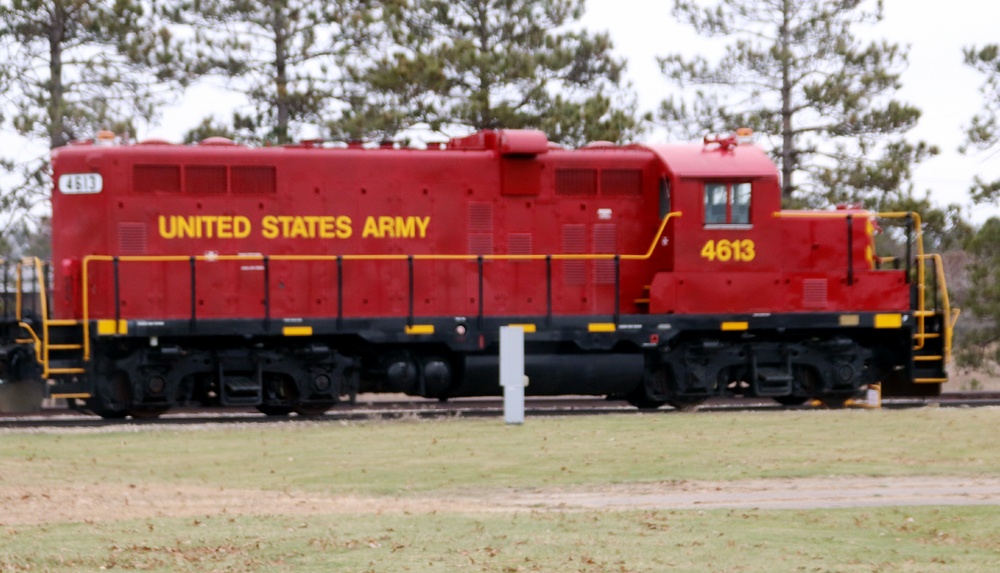 Locomotive at Fort McCoy