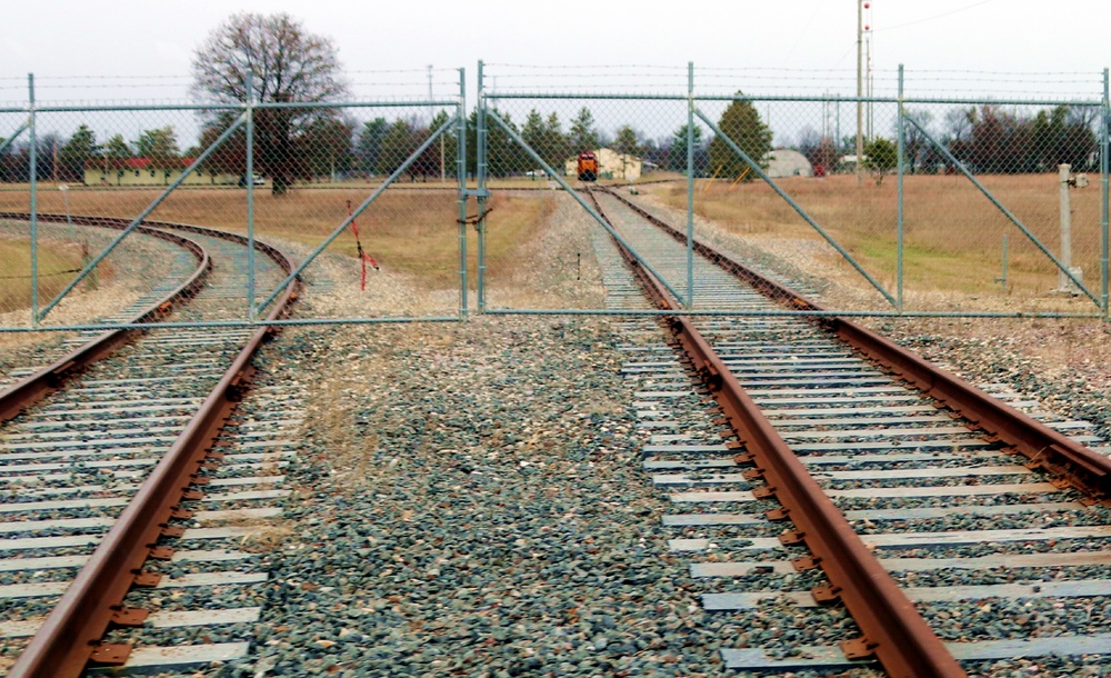 Locomotive at Fort McCoy