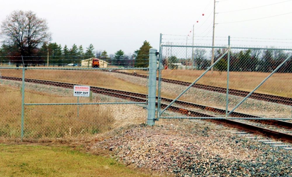 Locomotive at Fort McCoy