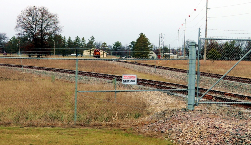 Locomotive at Fort McCoy