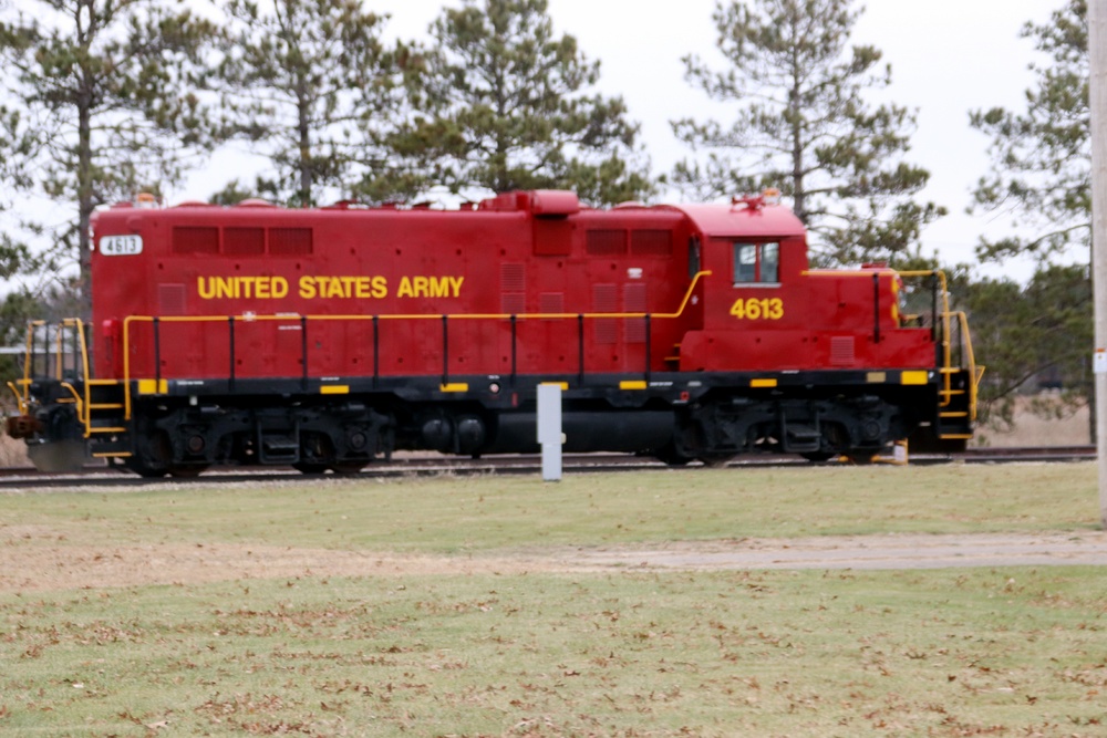 Locomotive at Fort McCoy