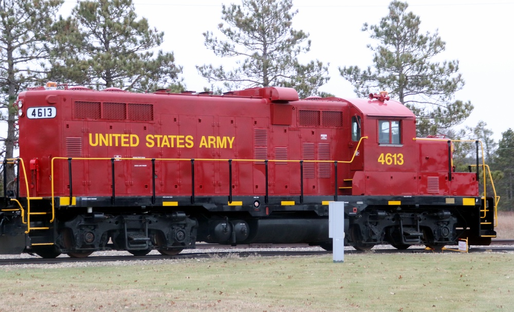 Locomotive at Fort McCoy