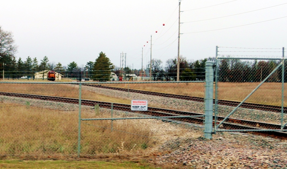 Locomotive at Fort McCoy