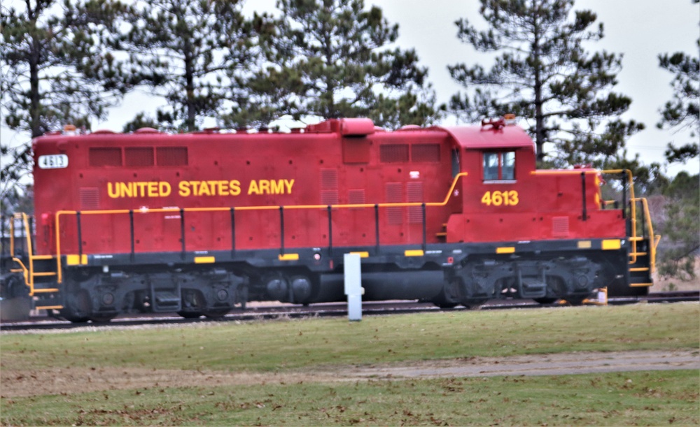 Locomotive at Fort McCoy