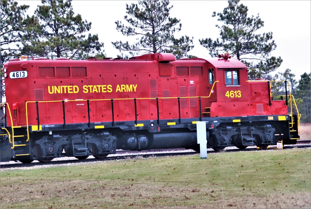 Locomotive at Fort McCoy