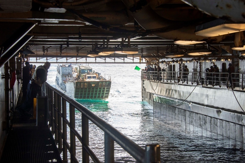 USS Harpers Ferry, ACU 1 Participate in Steel Knight 23