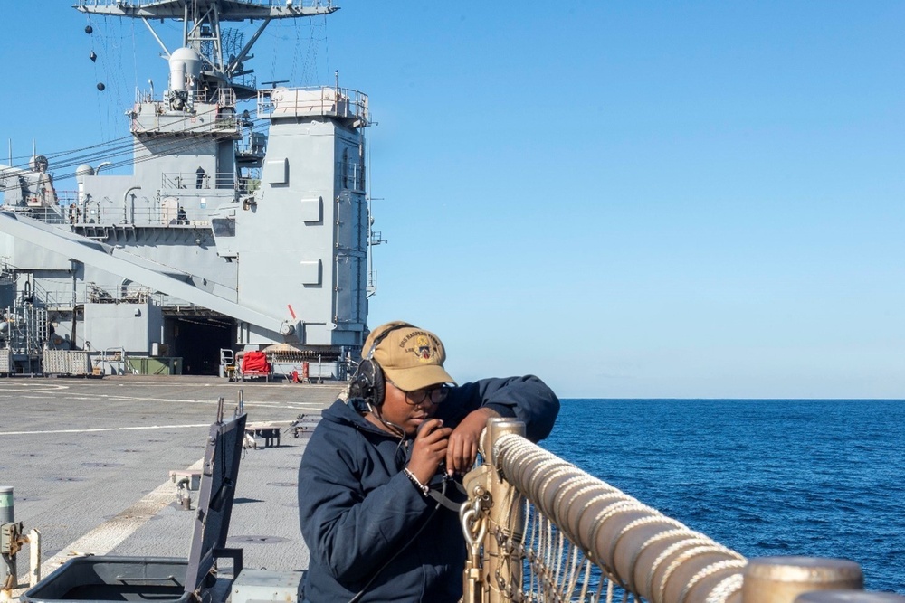 USS Harpers Ferry Participates in Steel Knight 23