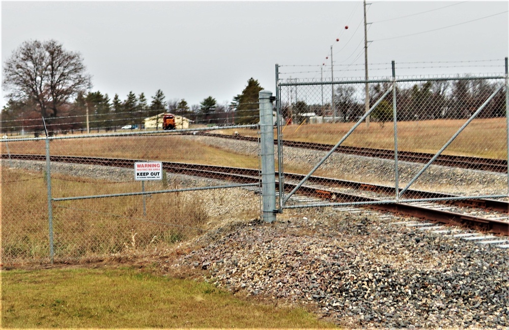 Locomotive at Fort McCoy