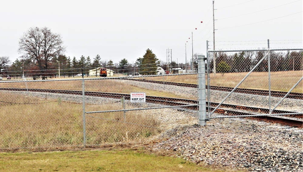 Locomotive at Fort McCoy