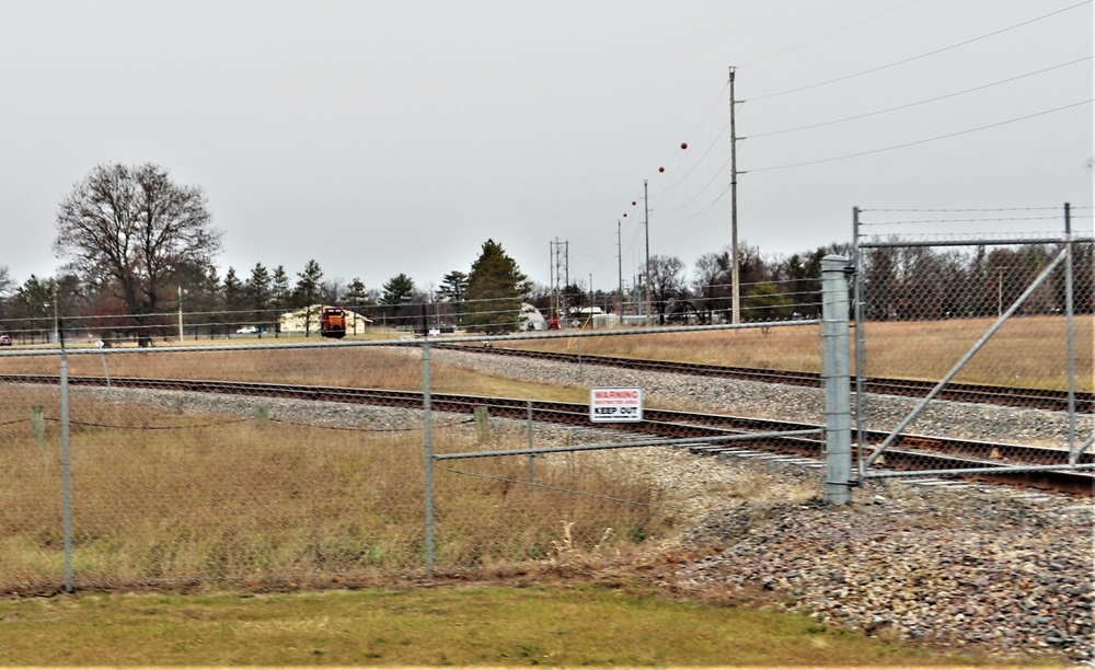 Locomotive at Fort McCoy