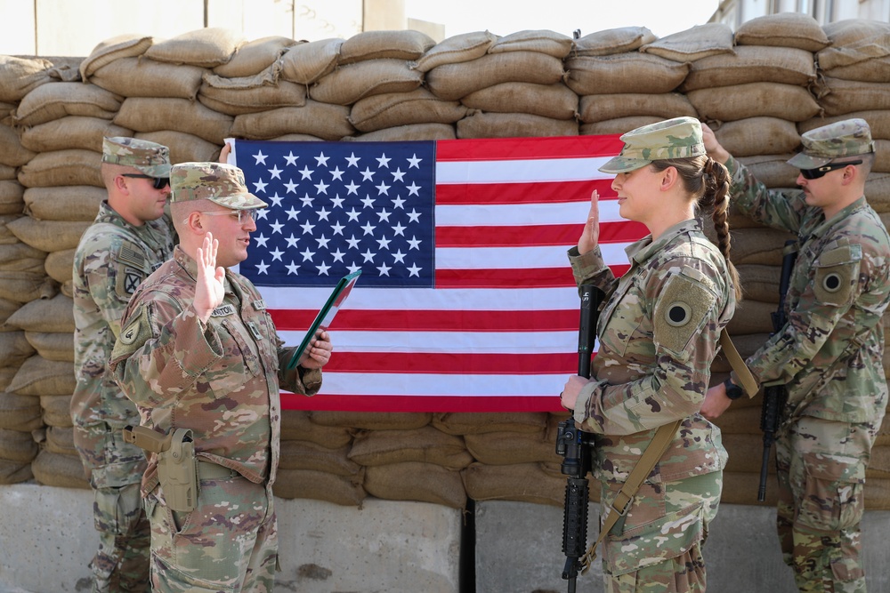 oath of enlistment national guard