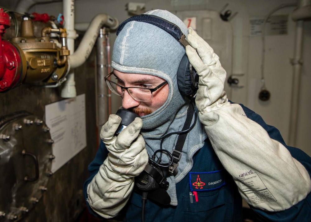 Daily Operations Aboard USS George H.W. Bush (CVN 77)