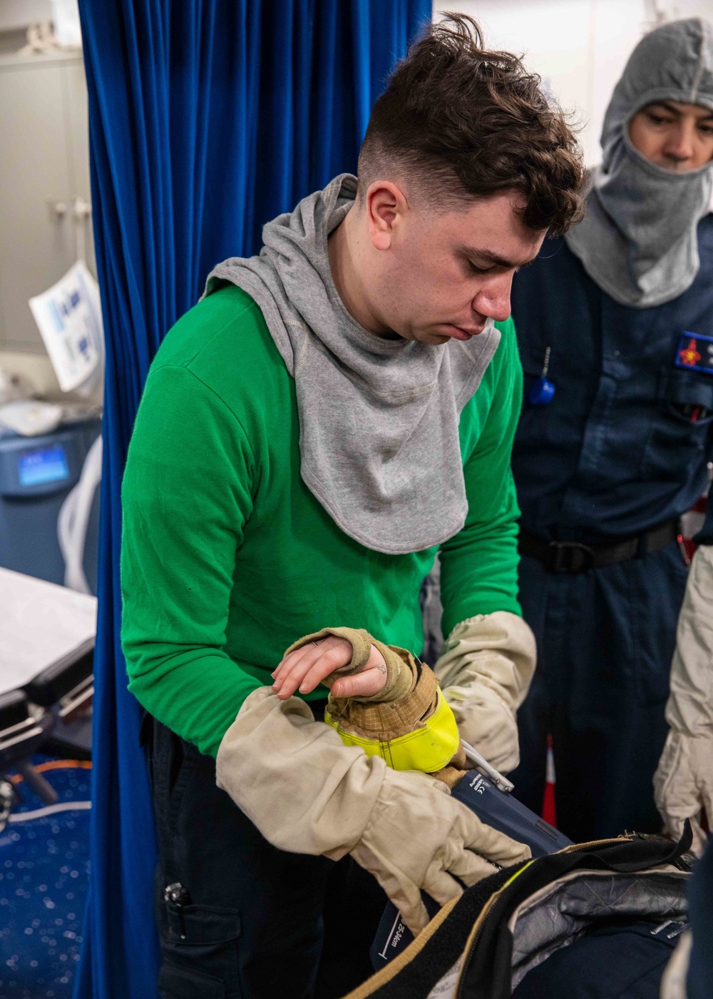 Daily Operations Aboard USS George H.W. Bush (CVN 77)