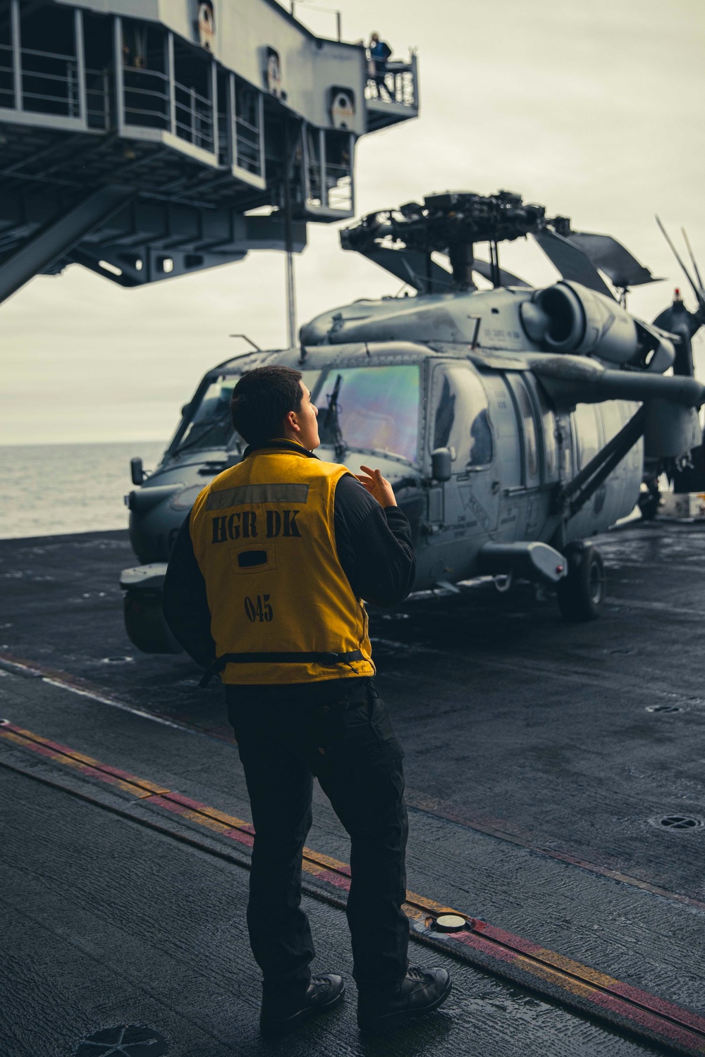 Daily Operations Aboard USS George H.W. Bush (CVN 77)