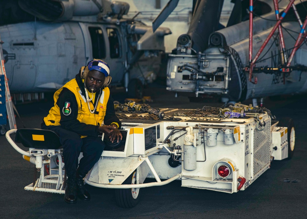 Daily Operations Aboard USS George H.W. Bush (CVN 77)