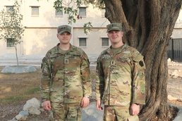 Cousins strengthen family bond during Qatar deployment