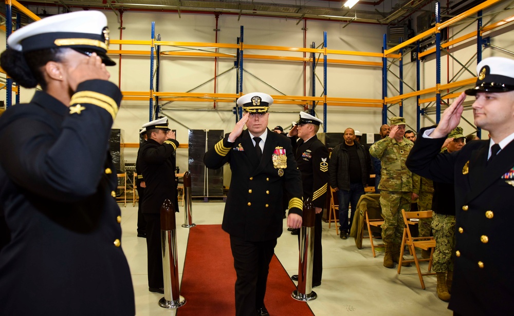 Naval Support Facility Redzikowo Conducts Change of Command