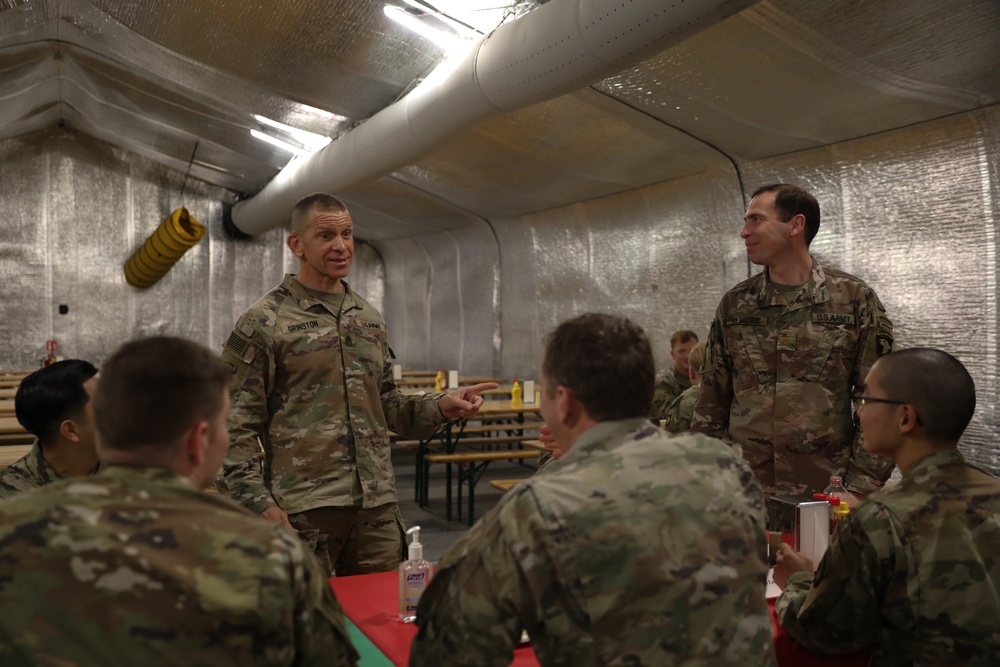 Chief of Staff and Sergeant Major of the Army Visit Romania