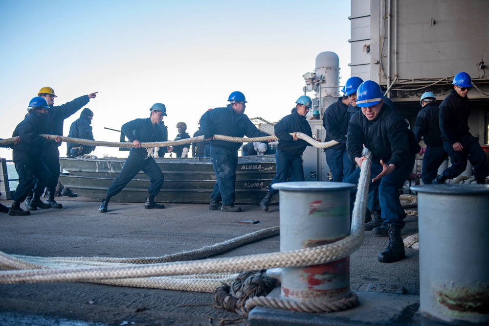 IKE Conducts Sea Trials