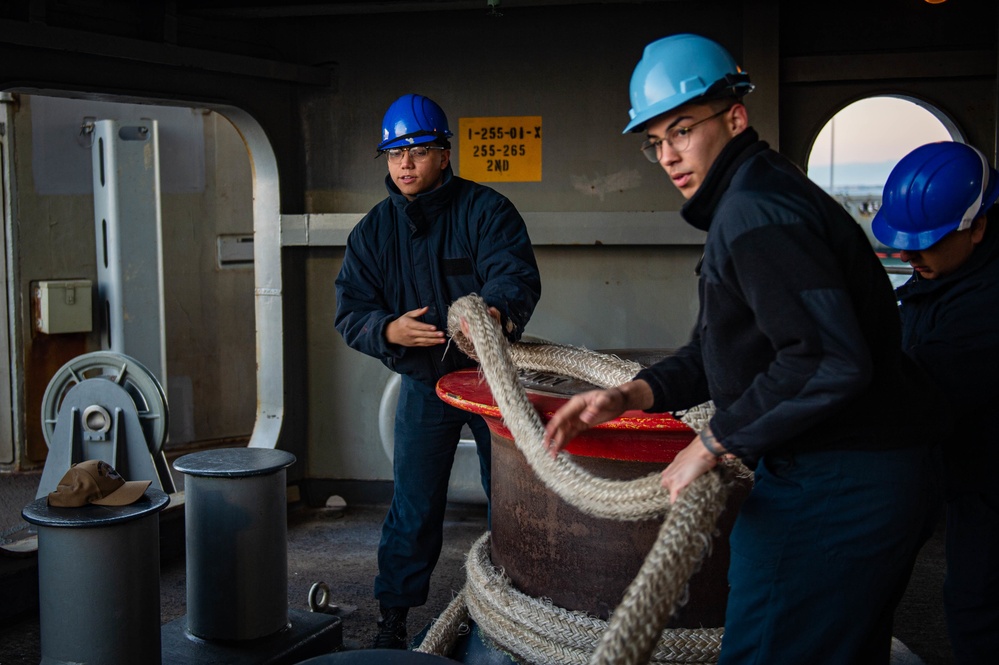 IKE Conducts Precision Assistance Landing Certification