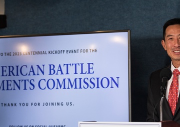 The American Battle Monuments Commission launches year-long centennial anniversary commemoration