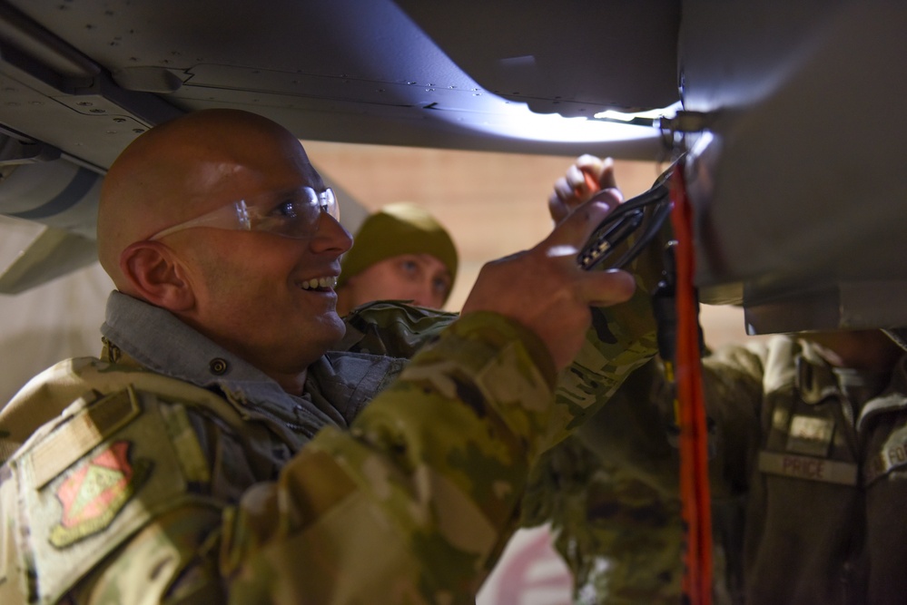 Ohio National Guard 180th Fighter Wing conducts ACE training.