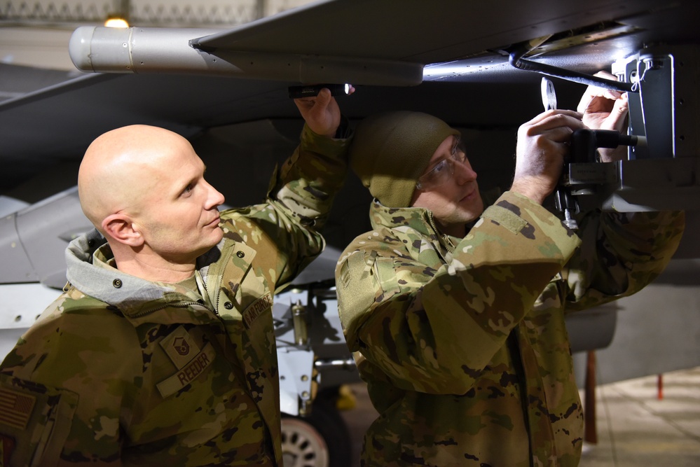 Ohio National Guard 180th Fighter Wing conducts ACE training.