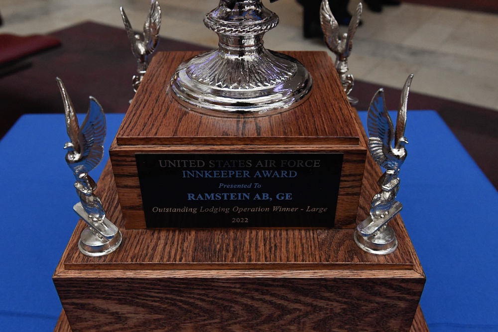 KMC lodging team wins 2022 Air Force Innkeeper Award