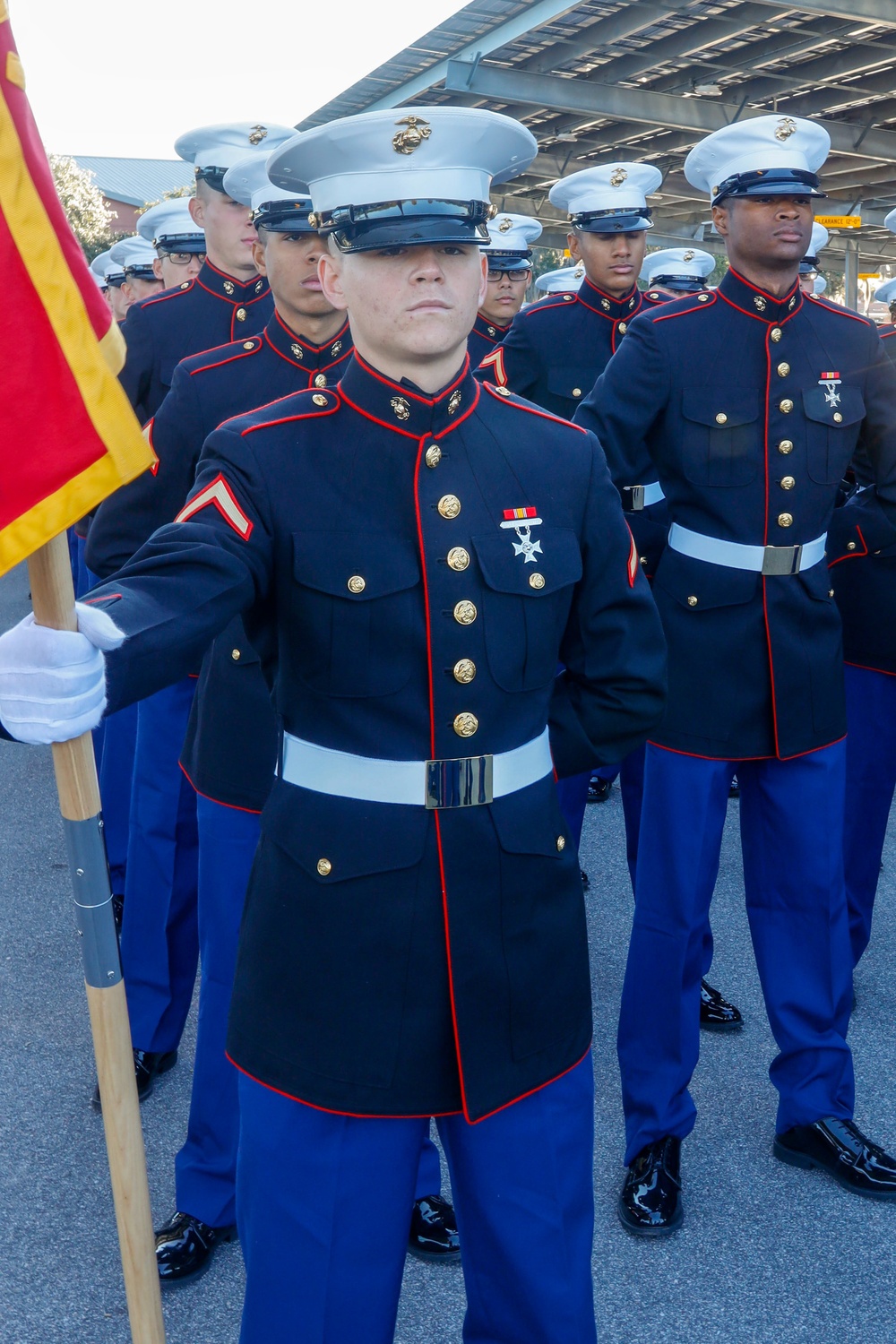 6th Marine Corps District Mike Company Honor Graduates
