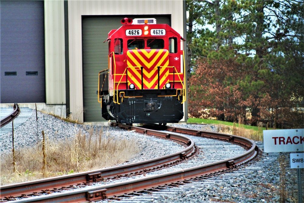 Fort McCoy rail operations team supports late 2022 rail movement