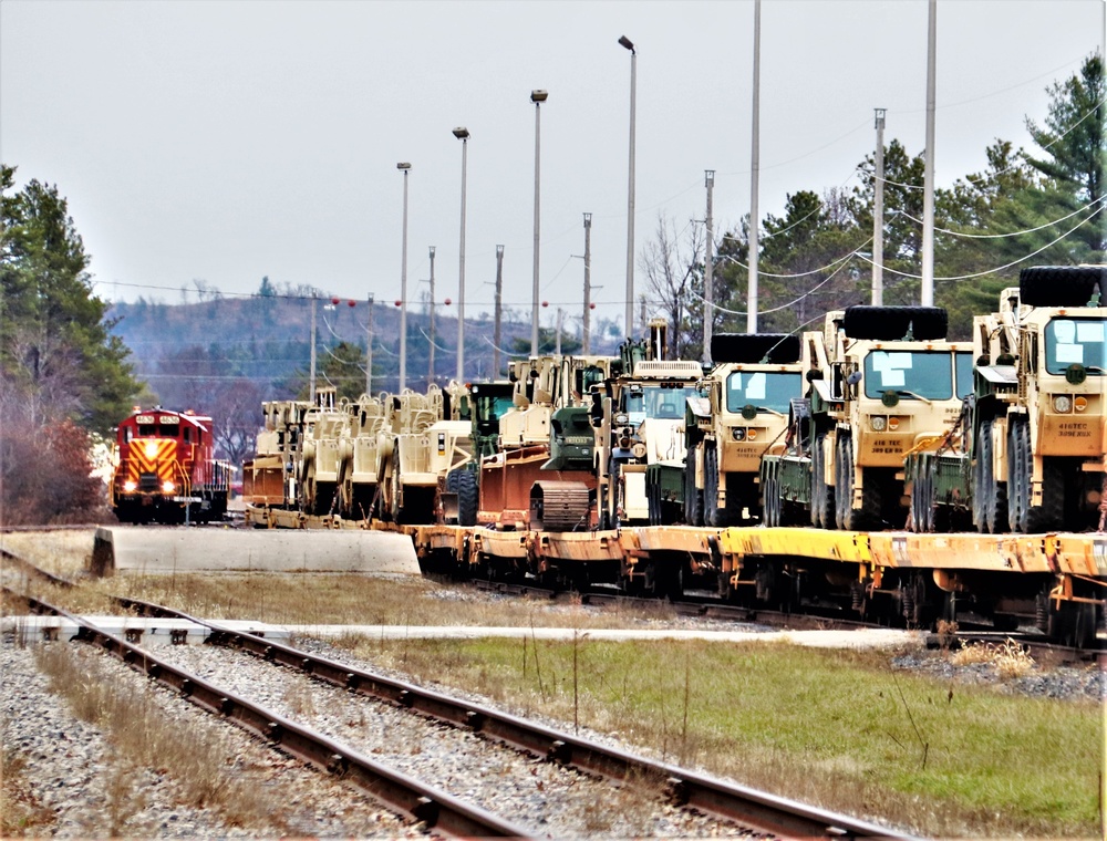 Fort McCoy rail operations team supports late 2022 rail movement