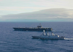 USS George H.W. Bush Conducts Photoex