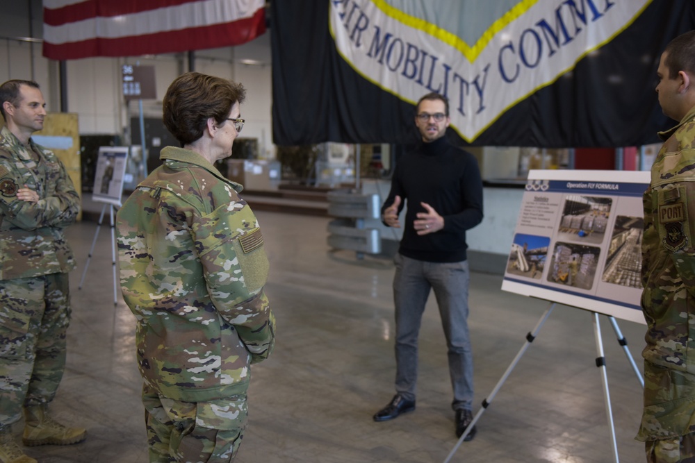 USTRANSCOM commander visits Ramstein