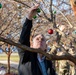 Decoration of Wreaths for Warriors Walk