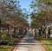 Decoration of Wreaths for Warriors Walk