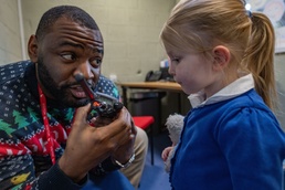 "Radio Santa" helps students tune into the North Pole