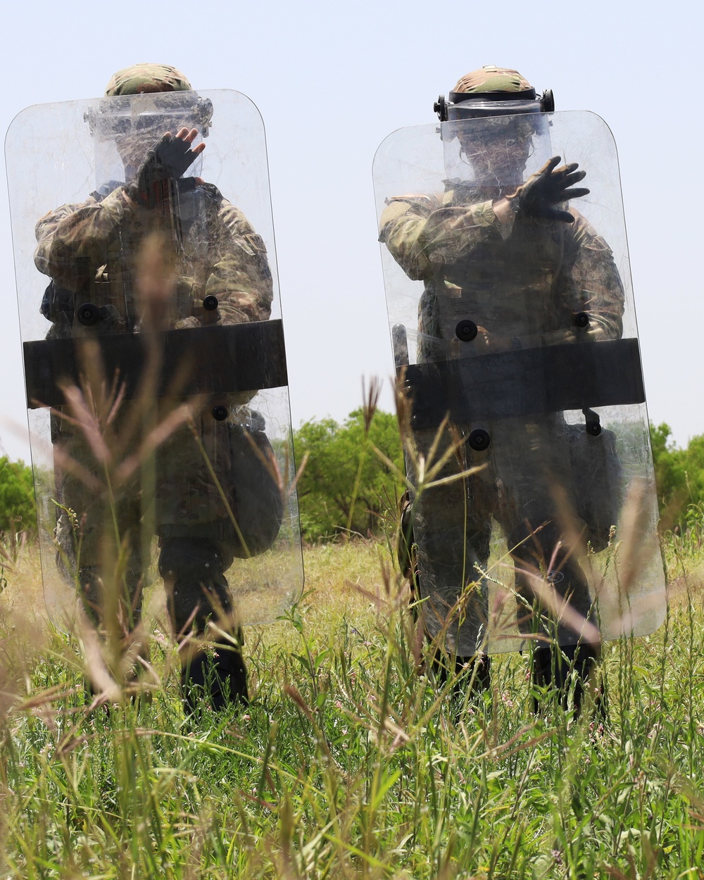 Texas National Guard trains for security operations