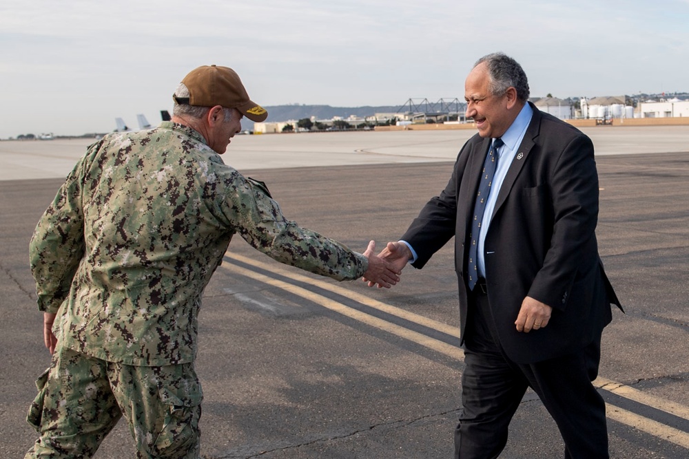 SECNAV Visit