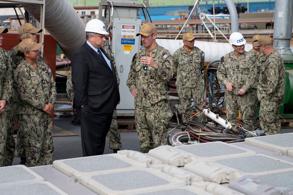 SECNAV Visit