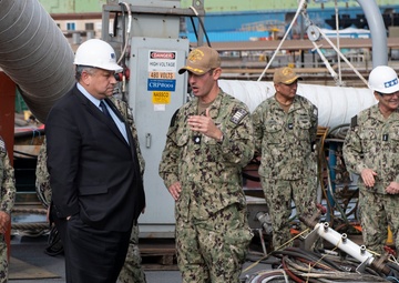 SECNAV Visit