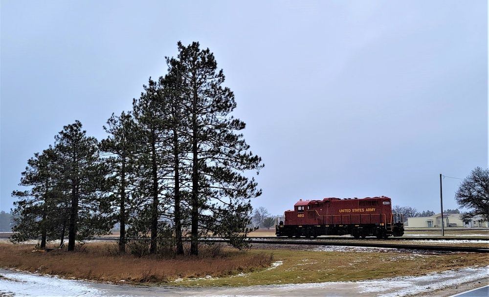 Locomotive at Fort McCoy