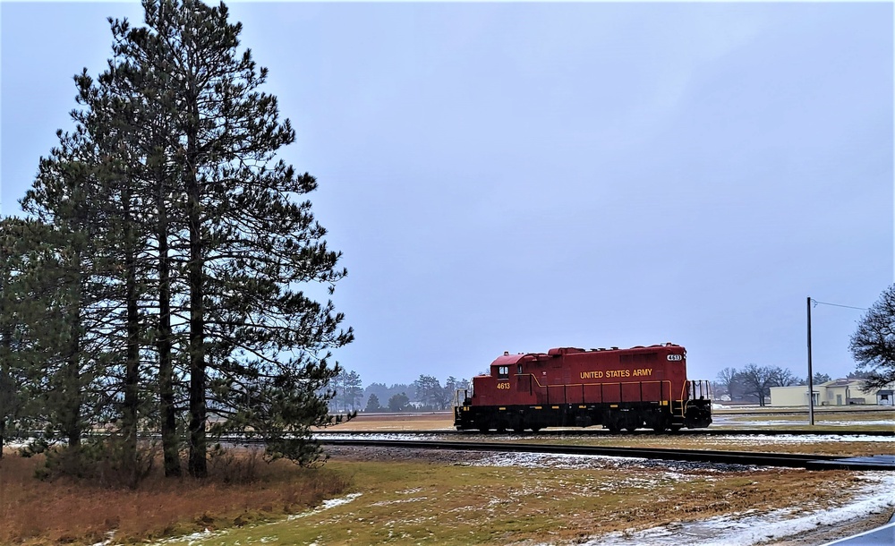 Locomotive at Fort McCoy