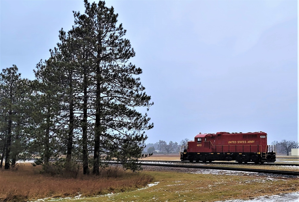 Locomotive at Fort McCoy