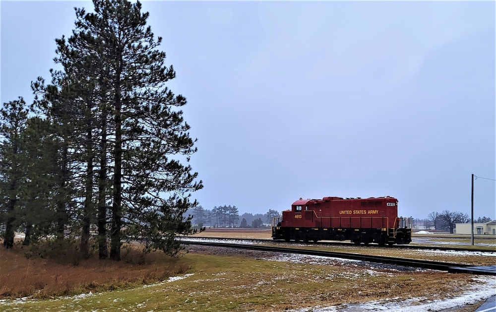 Locomotive at Fort McCoy