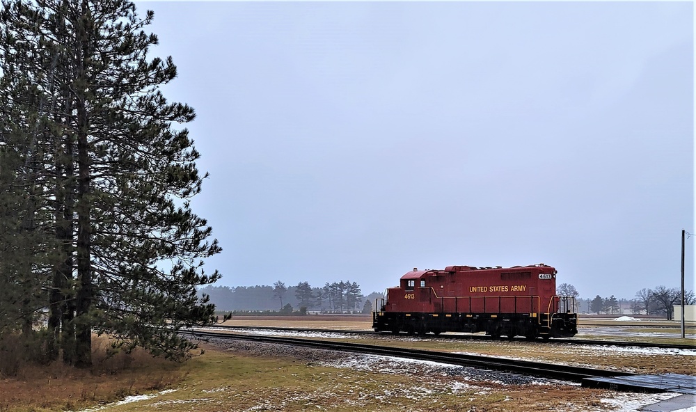 Locomotive at Fort McCoy